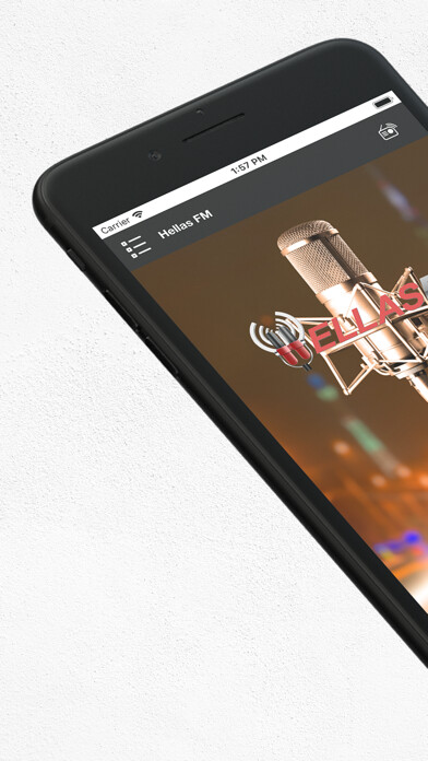 Emulate iPhone app Hellas FM using MyAndroid