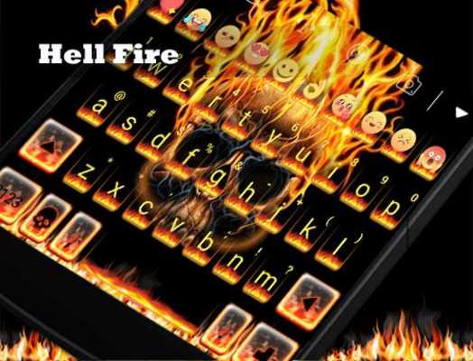 Emulate Android APK Hell Fire Eva Emoji Keyboard