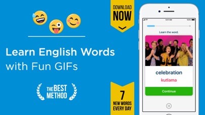 Emulate iPhone app Hello7 - Learn English Words using MyAndroid Emulate iPhone app Hello7 - Learn English Words using MyAndroid