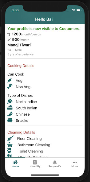 Run android online APK Hello Bai Me - Register as Maid or Cook from MyAndroid or emulate Hello Bai Me - Register as Maid or Cook using MyAndroid