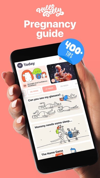 Emulate iPhone app Hello Belly: Pregnancy Tracker using MyAndroid Emulate iPhone app Hello Belly: Pregnancy Tracker using MyAndroid