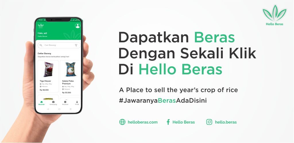 Run android online APK Hello Beras from MyAndroid or emulate Hello Beras using MyAndroid