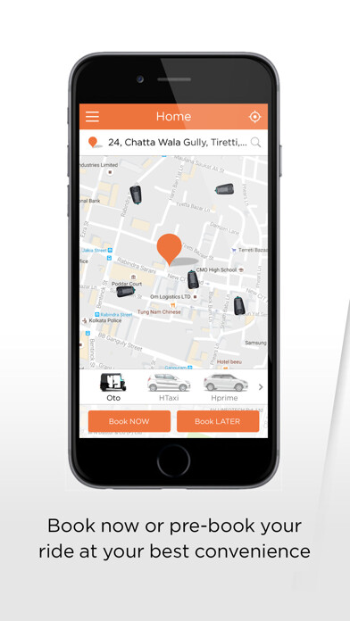 Emulate iPhone app HelloCab using MyAndroid