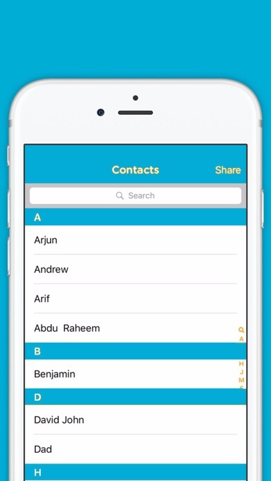 Emulate iPhone app Hello Card Dialer - Du using MyAndroid
