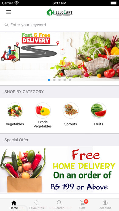 Run android online APK Hello Cart from MyAndroid or emulate Hello Cart using MyAndroid