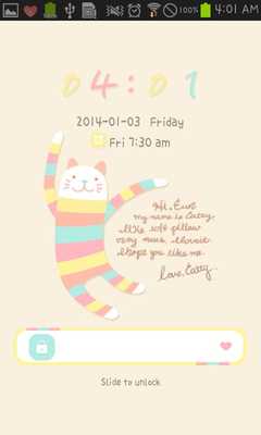 Emulate Android APK Hello catty go locker theme