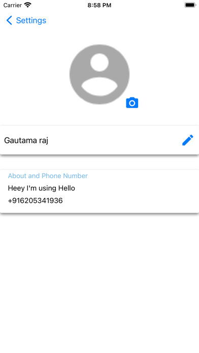 Emulate iPhone app Hello Chatting App using MyAndroid Emulate iPhone app Hello Chatting App using MyAndroid