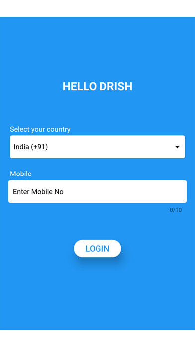 Emulate iPhone app Hello Drish using MyAndroid Emulate iPhone app Hello Drish using MyAndroid