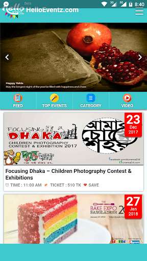 Run android online APK HelloEventz from MyAndroid or emulate HelloEventz using MyAndroid