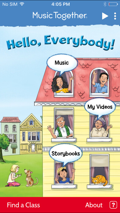 Emulate iPhone app Hello Everybody using MyAndroid Emulate iPhone app Hello Everybody using MyAndroid