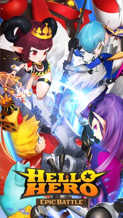 Emulate iPhone app Hello Hero Epic Battle: 3D RPG using MyAndroid