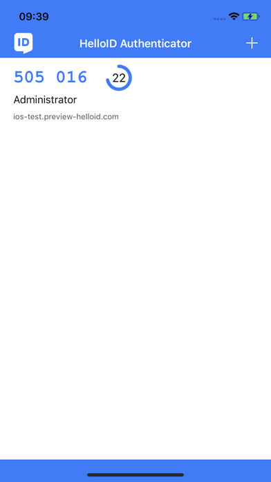 Emulate iPhone app HelloID Authenticator using MyAndroid