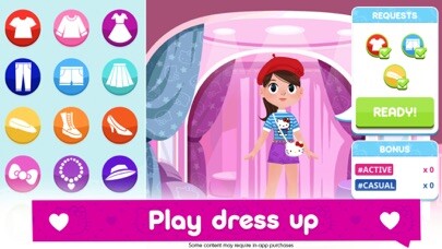 Emulate iPhone app Hello Kitty Fashion Star using MyAndroid