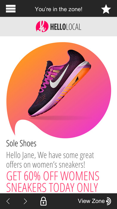 Emulate iPhone app HelloLocal - Hello Local using MyAndroid