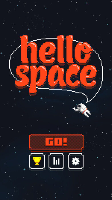 Emulate iPhone app Hello Space using MyAndroid