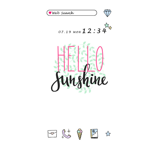 Run android online APK Hello Sunshine Theme from MyAndroid or emulate Hello Sunshine Theme using MyAndroid