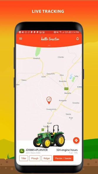 Run android online APK Hello Tractor from MyAndroid or emulate Hello Tractor using MyAndroid