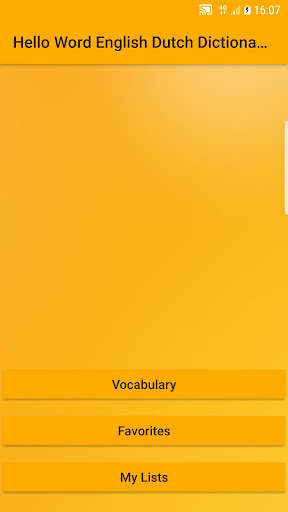 Run android online APK HelloWord English Dutch Dictionary from MyAndroid or emulate HelloWord English Dutch Dictionary using MyAndroid