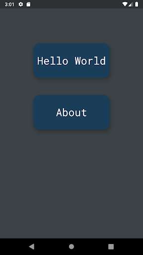 Run android online APK HelloWorld App from MyAndroid or emulate HelloWorld App using MyAndroid