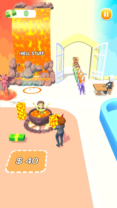 Emulate iPhone app Hell Shop using MyAndroid