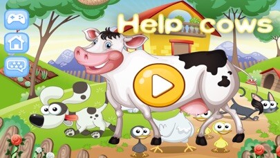 Emulate iPhone app Help cow using MyAndroid