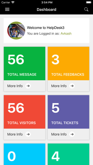 Emulate iPhone app HelpDesk 3 using MyAndroid