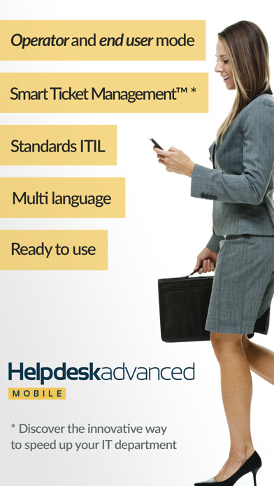 Emulate iPhone app HelpdeskAdvanced using MyAndroid