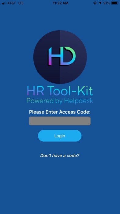 Emulate iPhone app HelpDeskSuites using MyAndroid