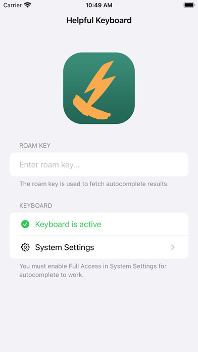 Emulate iPhone app helpful keyboard using MyAndroid Emulate iPhone app helpful keyboard using MyAndroid