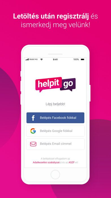 Emulate iPhone app Helpitgo using MyAndroid