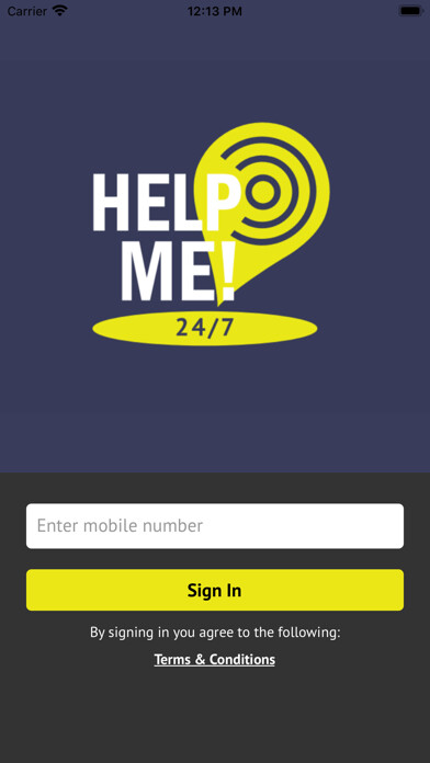 Emulate iPhone app HelpMe 24/7 using MyAndroid Emulate iPhone app HelpMe 24/7 using MyAndroid