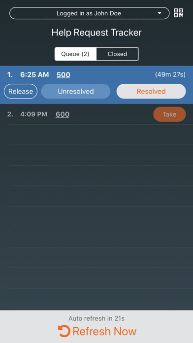 Emulate iPhone app Help Request Tracker using MyAndroid Emulate iPhone app Help Request Tracker using MyAndroid