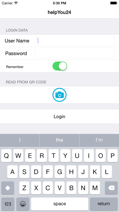 Emulate iPhone app helpYou24 using MyAndroid