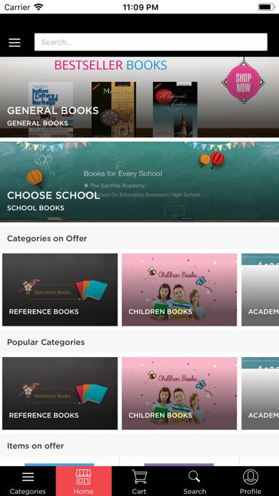 Emulate iPhone app Hema Book World using MyAndroid