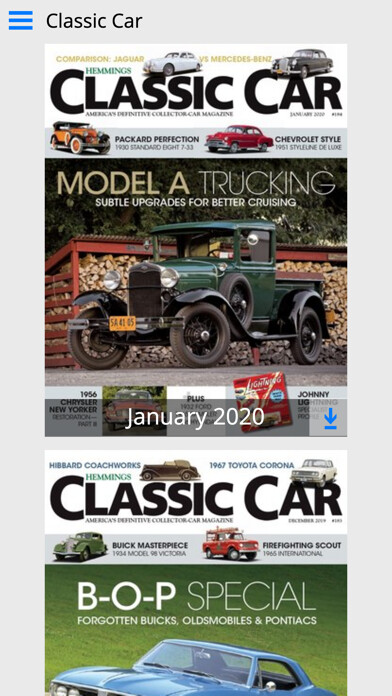 Emulate iPhone app Hemmings Classic Car using MyAndroid Emulate iPhone app Hemmings Classic Car using MyAndroid