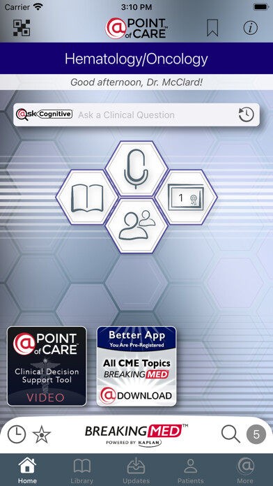 Emulate iPhone app Hem/Onc @Point of Care using MyAndroid Emulate iPhone app Hem/Onc @Point of Care using MyAndroid
