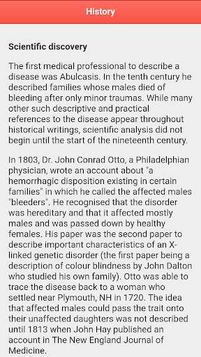 Emulate Android APK Hemophilia Disease