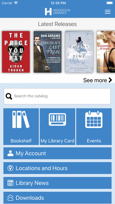 Emulate iPhone app Henderson Libraries using MyAndroid Emulate iPhone app Henderson Libraries using MyAndroid