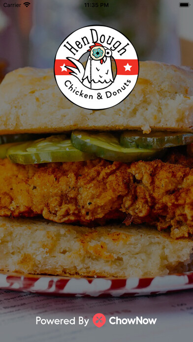 Emulate iPhone app HenDough Chicken & Donuts using MyAndroid Emulate iPhone app HenDough Chicken & Donuts using MyAndroid
