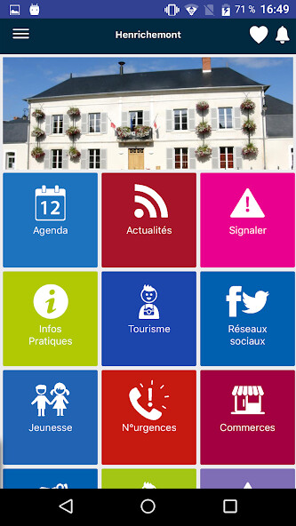 Run android online APK Henrichemont Application from MyAndroid or emulate Henrichemont Application using MyAndroid