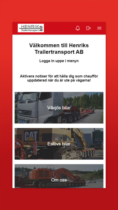 Emulate iPhone app Henriks Trailertransport using MyAndroid Emulate iPhone app Henriks Trailertransport using MyAndroid