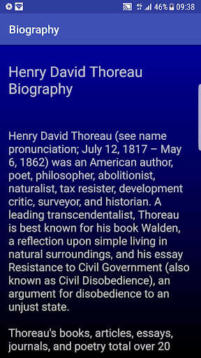 Emulate Android APK Henry David Thoreau Quotes Emulate Android APK Henry David Thoreau Quotes