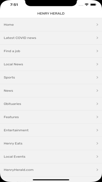 Emulate iPhone app Henry Herald using MyAndroid Emulate iPhone app Henry Herald using MyAndroid