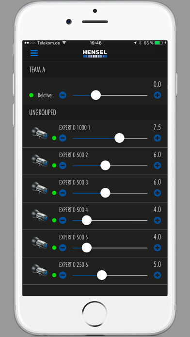 Emulate iPhone app Hensel Remote using MyAndroid