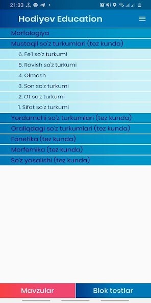 Run android online APK HE Ona tili from MyAndroid or emulate HE Ona tili using MyAndroid