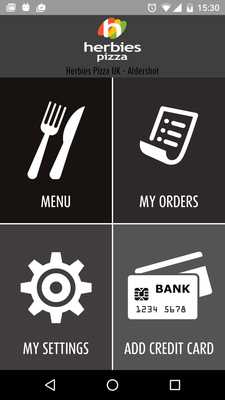 Emulate Android APK Herbies Pizza UK