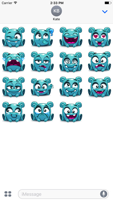 Emulate iPhone app Herbie The Blue Alien using MyAndroid Emulate iPhone app Herbie The Blue Alien using MyAndroid