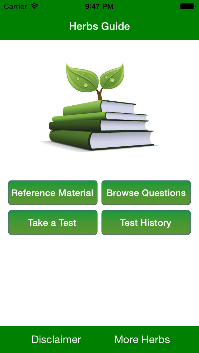 Emulate iPhone app Herbs Guide using MyAndroid Emulate iPhone app Herbs Guide using MyAndroid