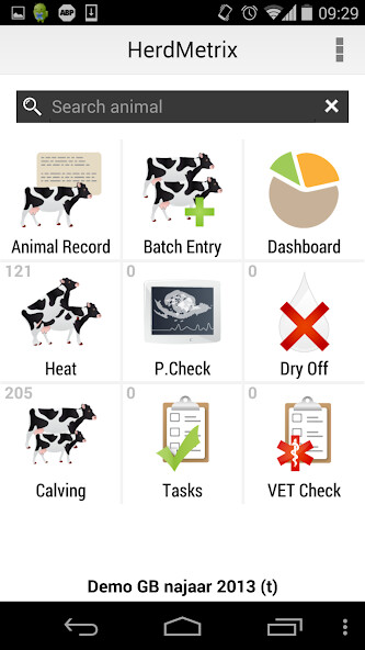 Emulate iPhone app HerdMetrix using MyAndroid Emulate iPhone app HerdMetrix using MyAndroid