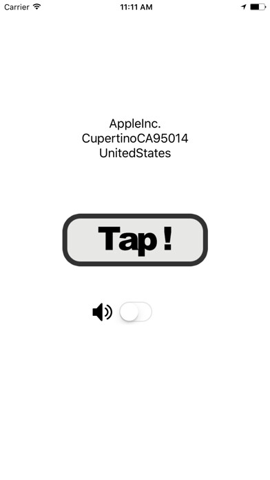 Emulate iPhone app Here Address Here using MyAndroid